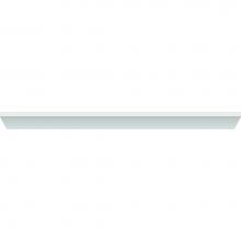 Strasser Woodenwork 83.322 - 24 X 2.25 X 18 Modern Crown 24In Linen Powder Grey