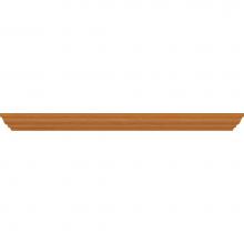 Strasser Woodenwork 84.351 - 24 X 2.25 X 21 Traditional Crown 24In Linen Nat Cherry