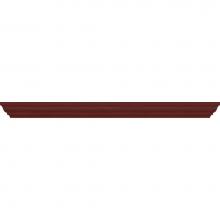 Strasser Woodenwork 84.202 - 24 X 2.25 X 8.5 Traditional Crown 24In Overjohn Dk Cherry