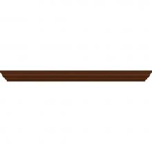Strasser Woodenwork 83.241 - 24 X 2.25 X 21 Traditional Crown 24In Linen Pecan Cherry