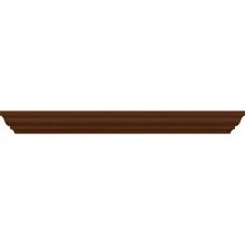 Strasser Woodenwork 83.231 - 18 X 2.25 X 21 Traditional Crown 18In Linen Pecan Cherry