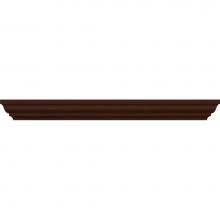 Strasser Woodenwork 84.103 - 18 X 2.25 X 21 Traditional Crown 18In Linen Choc Cherry