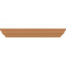 Strasser Woodenwork 84.075 - 12 X 2.25 X 5.5 Traditional Crown 12In Cubby Nat Oak