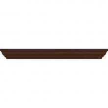 Strasser Woodenwork 83.363 - 18 X 2.25 X 18 Traditional Crown 18In Linen Choc Oak