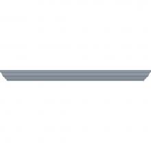 Strasser Woodenwork 83.281 - 24 X 2.25 X 18 Traditional Crown 24In Linen Sat Silver