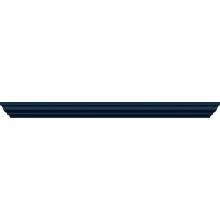 Strasser Woodenwork 58-966 - 24 X 2.25 X 18 Traditional Crown 24In Linen Lapis Night