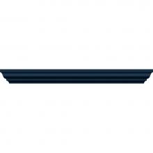 Strasser Woodenwork 58-962 - 24 X 2.25 X 8.5 Traditional Crown 24In Overjohn Lapis Night