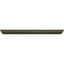 Strasser Woodenwork 85-022 - 24 X 2.25 X 21 Traditional Crown 24In Linen Dusky Oak
