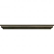 Strasser Woodenwork 85-029 - 20 X 2.25 X 18 Traditional Crown Furn/Accent Linen Dusky Oak