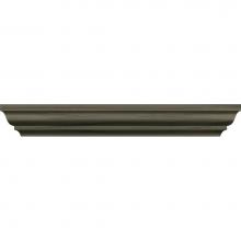 Strasser Woodenwork 85-005 - 12 X 2.25 X 5.5 Traditional Crown 12In Cubby Dusky Oak