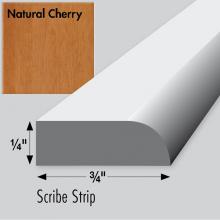 Strasser Woodenwork 83.121 - .75 X .25 X 48 Scribe Nat Cherry