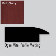 Strasser Woodenwork 83.413 - 2.25 X .75 X 72 Molding Ogee Miter Dk Cherry