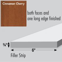 Strasser Woodenwork 83.912 - 6 X .75 X 84 Filler Cinn Cherry