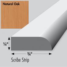 Strasser Woodenwork 83.103 - .75 X .25 X 36 Scribe Nat Oak