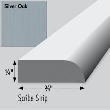 Strasser Woodenwork 83.051 - .75 X .25 X 48 Scribe Silver Oak