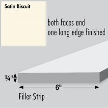 Strasser Woodenwork 83.130 - 6 X .75 X 36 Filler Sat Biscuit