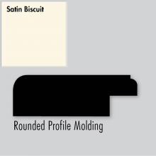 Strasser Woodenwork 83.162 - 2.25 X .75 X 72 Molding Round Sat Biscuit