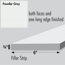 Strasser Woodenwork 83.336 - 6 X .75 X 36 Filler Powder Grey