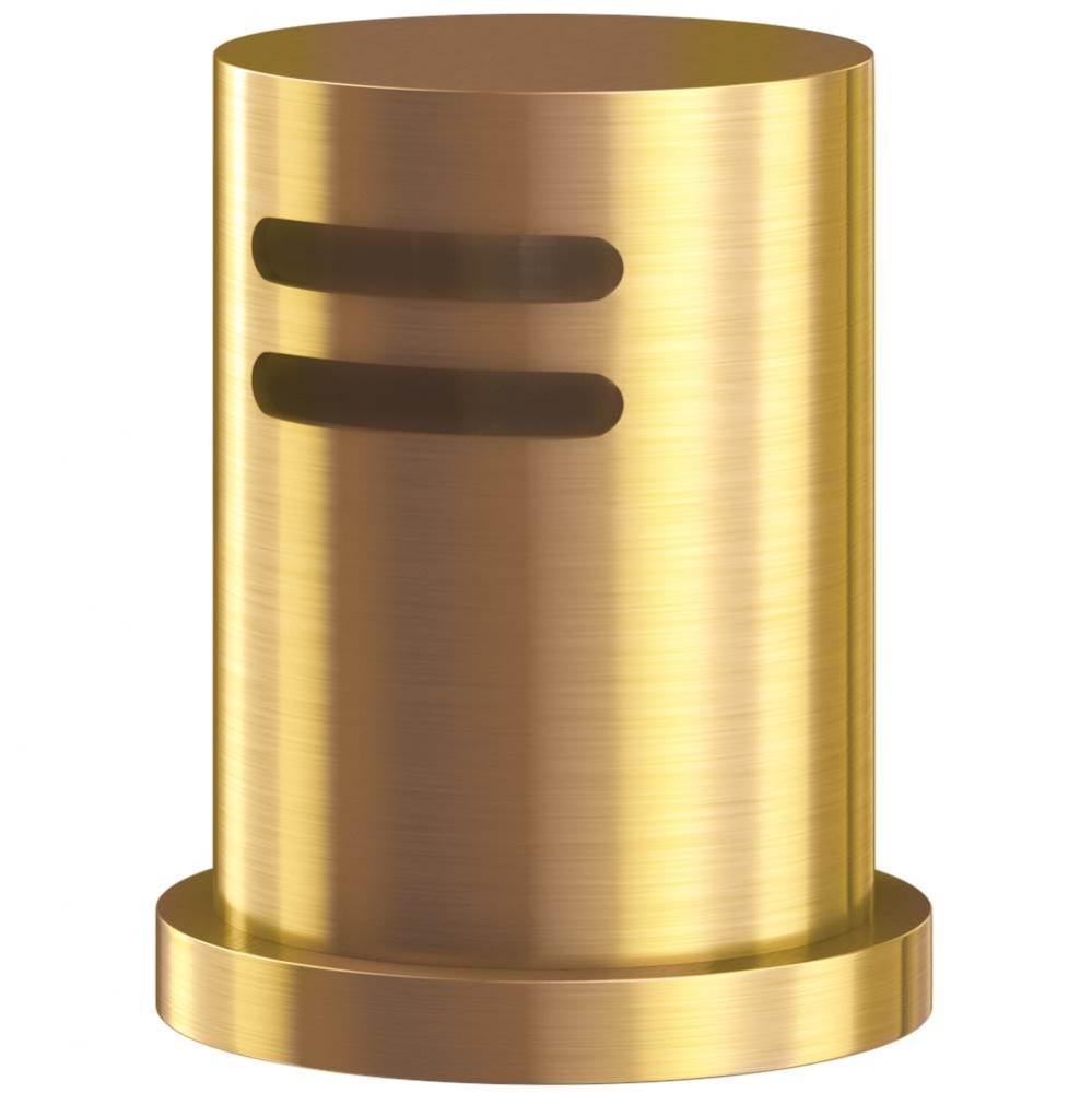 Ideal Air Gap in PVD Brushed Gold Stainless Steel