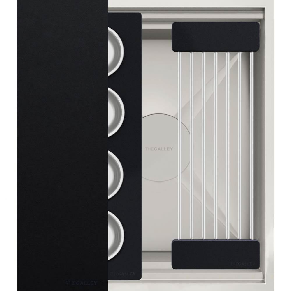 Ideal ThinTop™ BarStation® 18 with Three Tool Bar Kit in Graphite Wood Composite