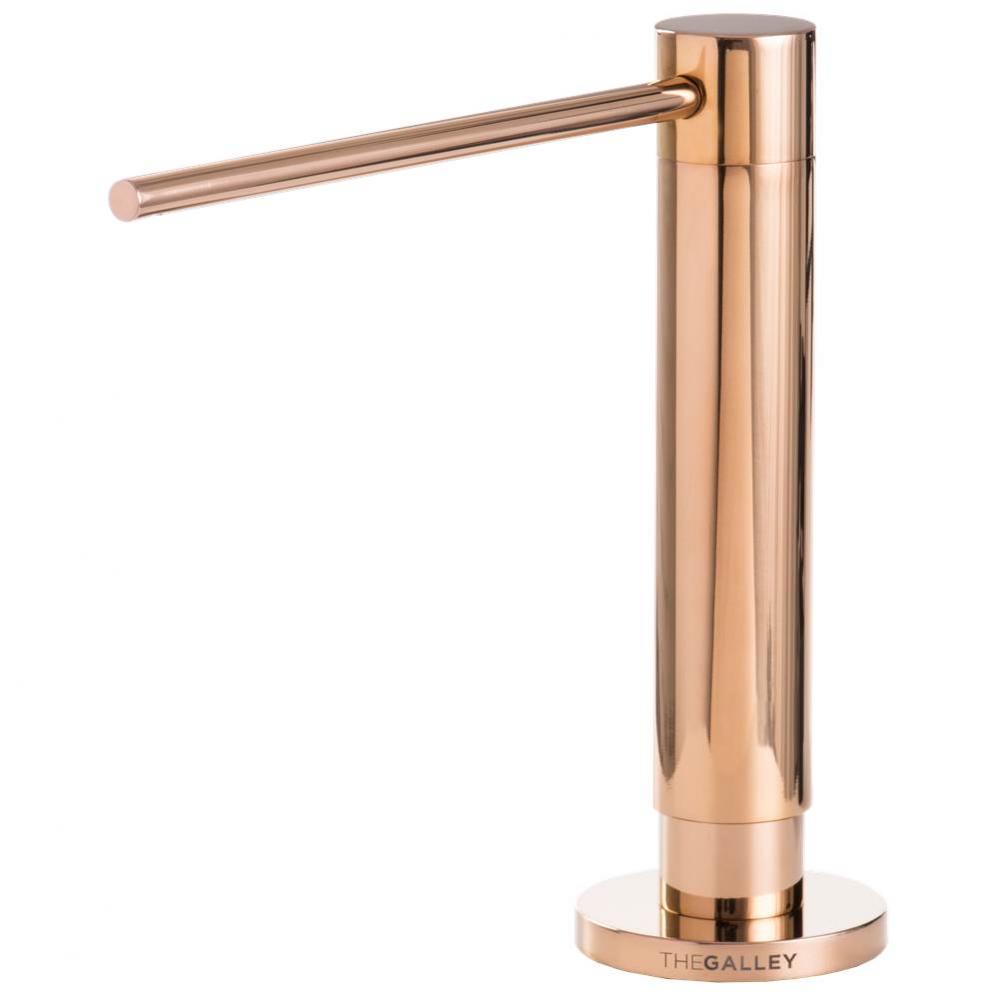 Ideal Soap Dispenser in PVD Polished Rose Gold Stainless Steel