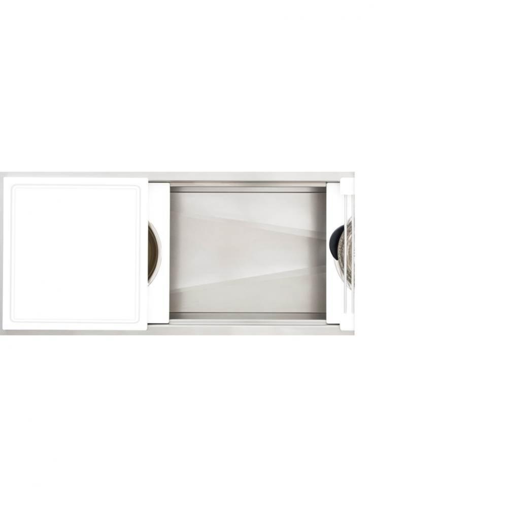 Ideal Workstation 5S with Eight Tool Culinary Kit in Designer White Resin