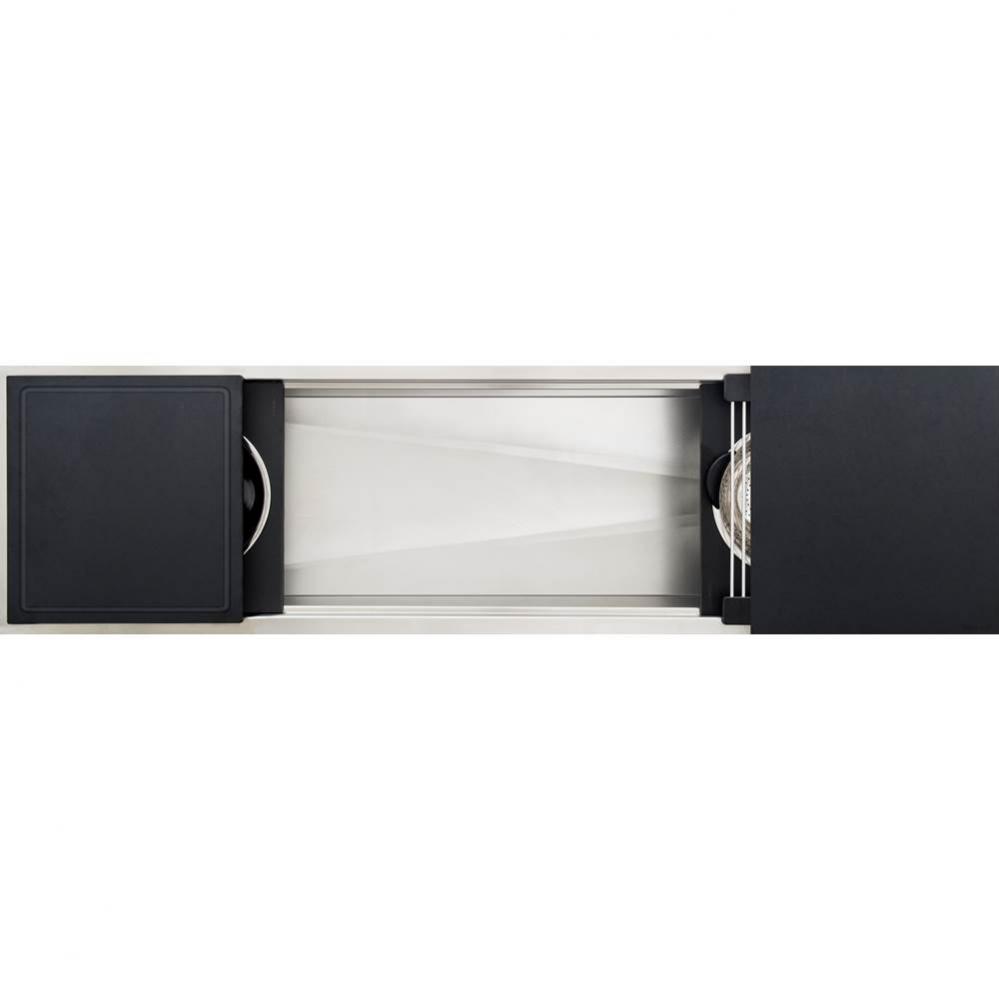 Ideal Workstation 6S with Eight Tool Culinary Kit in Graphite Wood Composite 