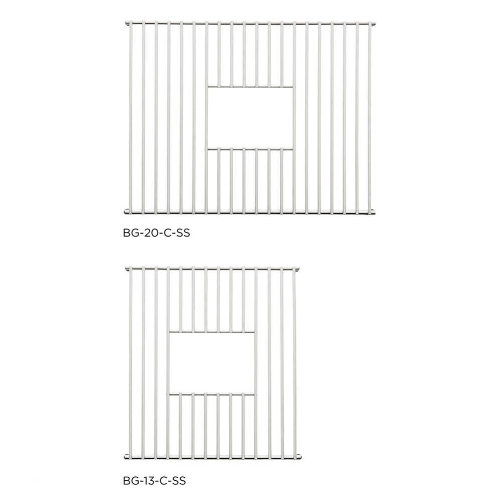 Bottom Grate Section 20'' x 15-1/2'' for IWS 2C, IWA 2C, 4D, IWW 4D, 5D, 6D, 7