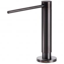 The Galley ISD-1-BSS - Ideal Soap Dispenser in PVD Satin Black Stainless Steel
