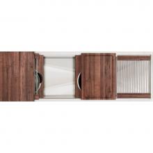 The Galley IWS-4-S-DD-12-S-WA - Ideal Workstation 4S Plus 12'' DryDock® Drain Side, Four Tool Culinary Kit, One Dry