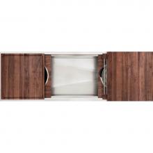 The Galley IWS-5-S-WA - Ideal Workstation 5S with Eight Tool Culinary Kit in American Black Walnut