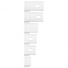 The Galley BG-31-S-SS - Bottom Grate Section 31-1/2'' x 15-1/2'' for IWS 3S, 4S, 5S, 6S, 7S, IWA 3S, 4
