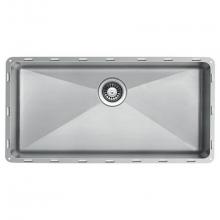 Topzero TZ RS900 - 37-1/2'' X 19-3/8'' X 10'' Deep X Large Single Bowl 16Ga