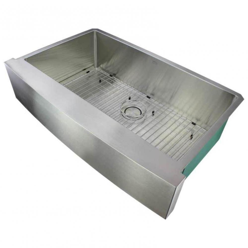 Diamond 36in x 22in 16 Gauge Undermount Single Bowl Farmhouse Kitchen Sink