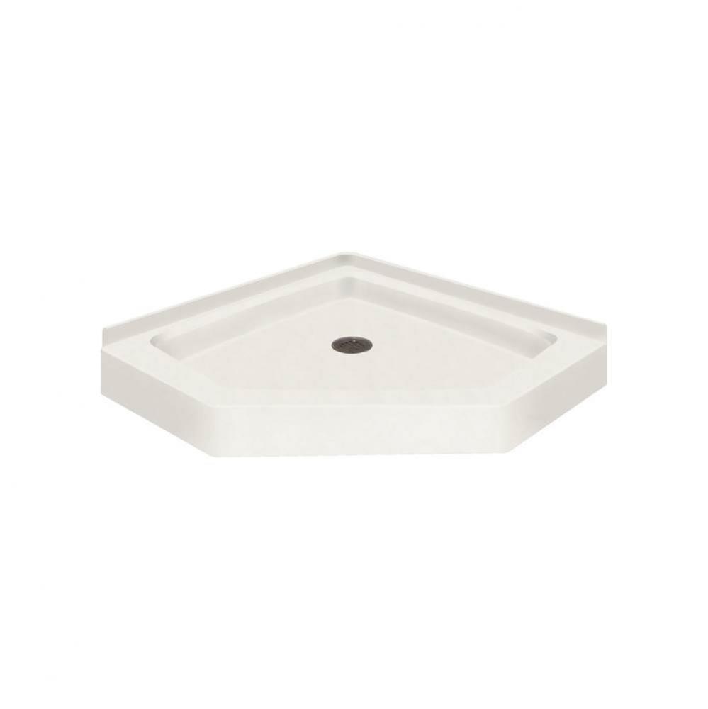36'' x 36'' Decor Solid Surface Shower Base in Matrix Summit