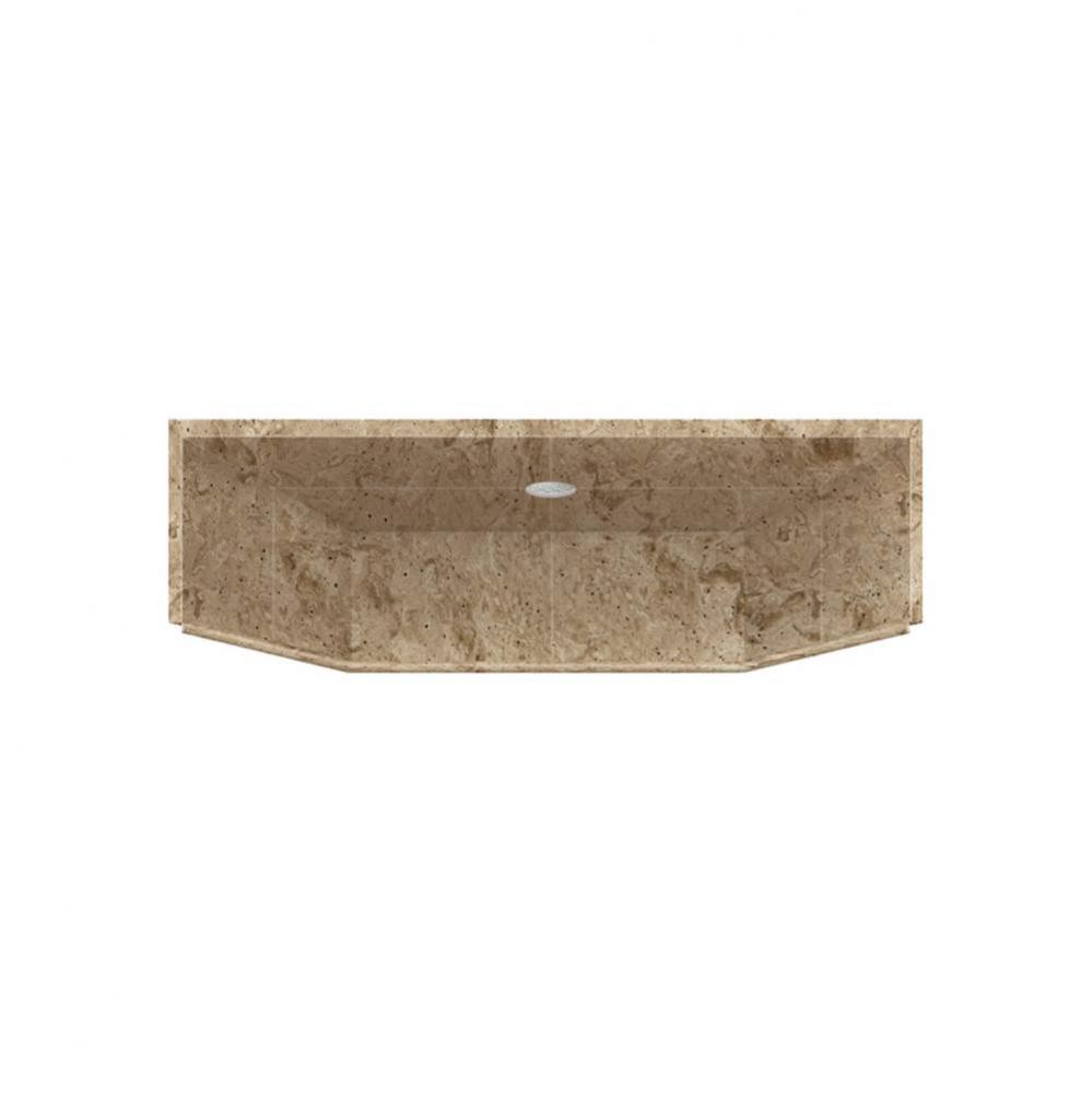 36'' x 36'' Solid Surface Shower Dome in Sand Mountain