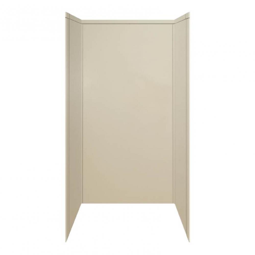 48'' x 36'' x 72'' Decor Shower Wall Surround in Desert Earth