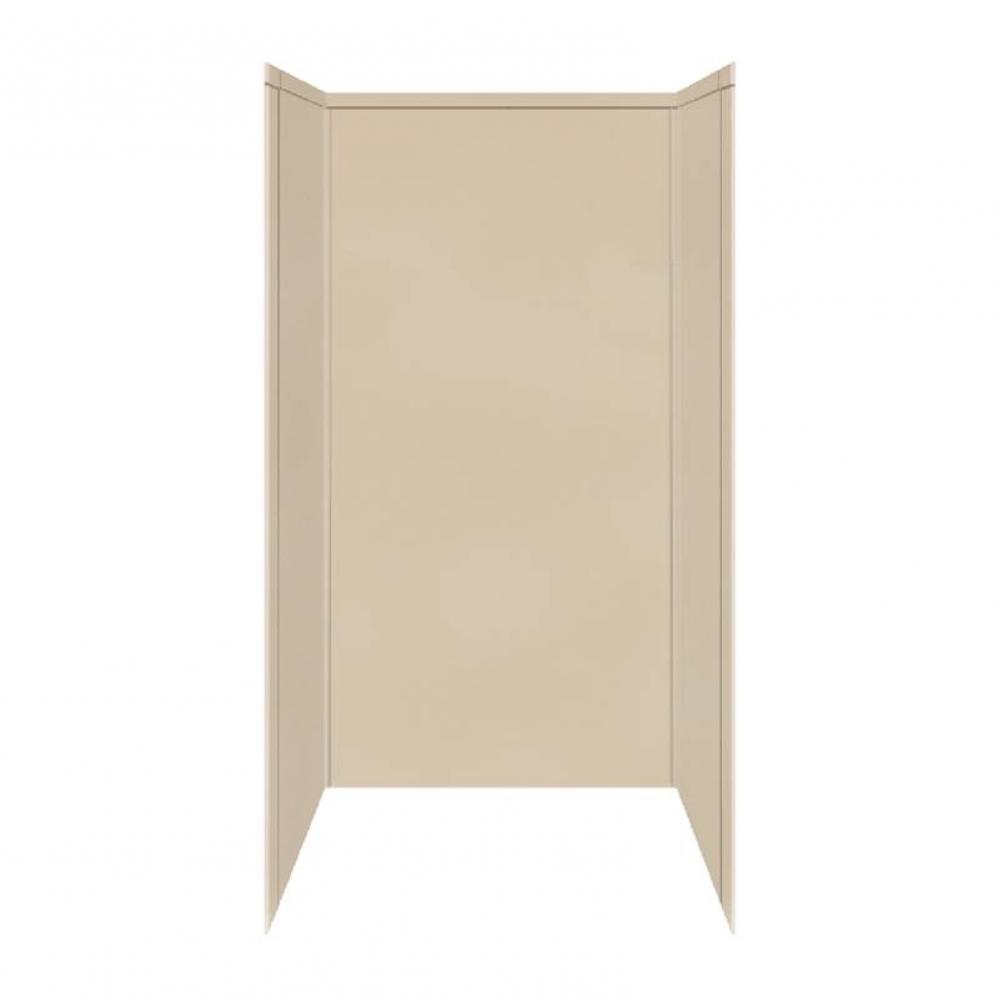 48'' x 36'' x 72'' Decor Shower Wall Surround in Matrix Khaki