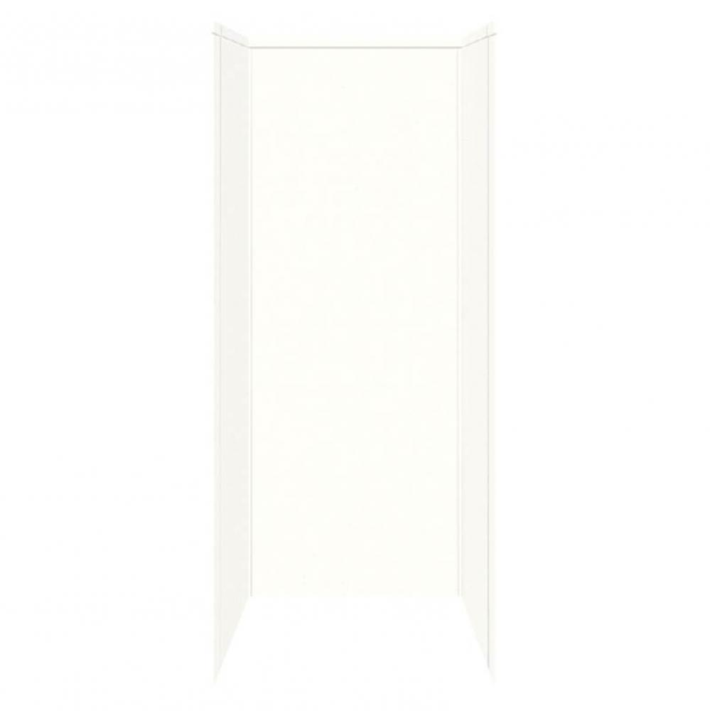 48'' x 36'' x 96'' Decor Shower Wall Surround in White