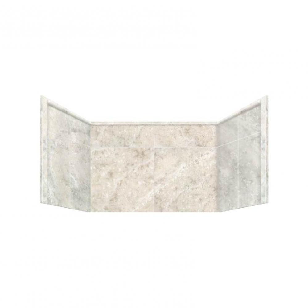 36'' x 36'' Shower Wall Extension Panels in Silver Mocha