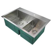 Transolid TR-DTDO332210-1 - Transolid Diamond 60/40 DM 16g SS Sink 1-hole