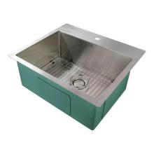 Transolid TR-DTSB252210-1 - Transolid Diamond Sgl Bowl 16g SS Sink 1-hole