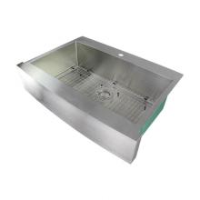 Transolid TR-DTSSF362510-1 - Transolid Diamond Lrg Sgl 16g SS Dual Mount 1-hole