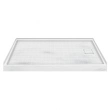 Transolid F6032R-11 - 60'' x 32'' Solid Surface Right-Hand Shower Base in Storm