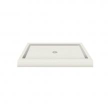 Transolid PAN3448S-B9 - 48'' x 34'' Decor Solid Surface Shower Base in Matrix Summit