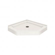 Transolid PAN3636N-B9 - 36'' x 36'' Decor Solid Surface Shower Base in Matrix Summit