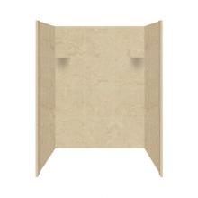 Transolid RBE4867-96 - Studio Solid Surface 48-in x 72-in Shower Wall Surround