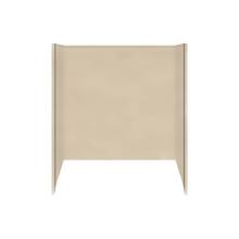 Transolid RBE6026-67 - 60'' x 32'' x 60'' Solid Surface Tub Wall Surround in Matrix Khaki