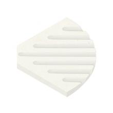 Transolid SOAPDISH03-A1 - Decor 5-1/2-In Corner Soap Dish