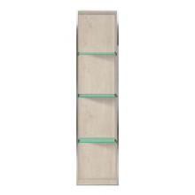 Transolid TR-STVL3414-SS/45 - Transolid Lighted Vert Pod SS/BLEACHED OAK